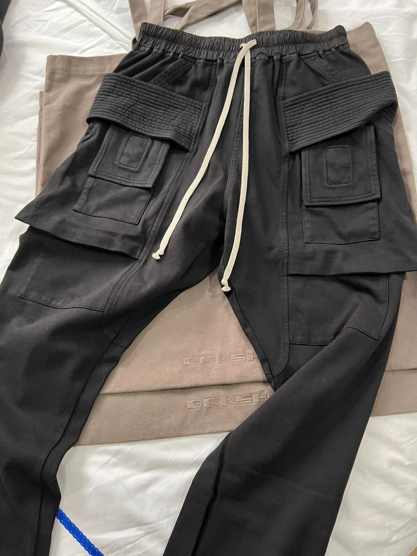 Rick Owens Thick Cotton Double Loop Shirt