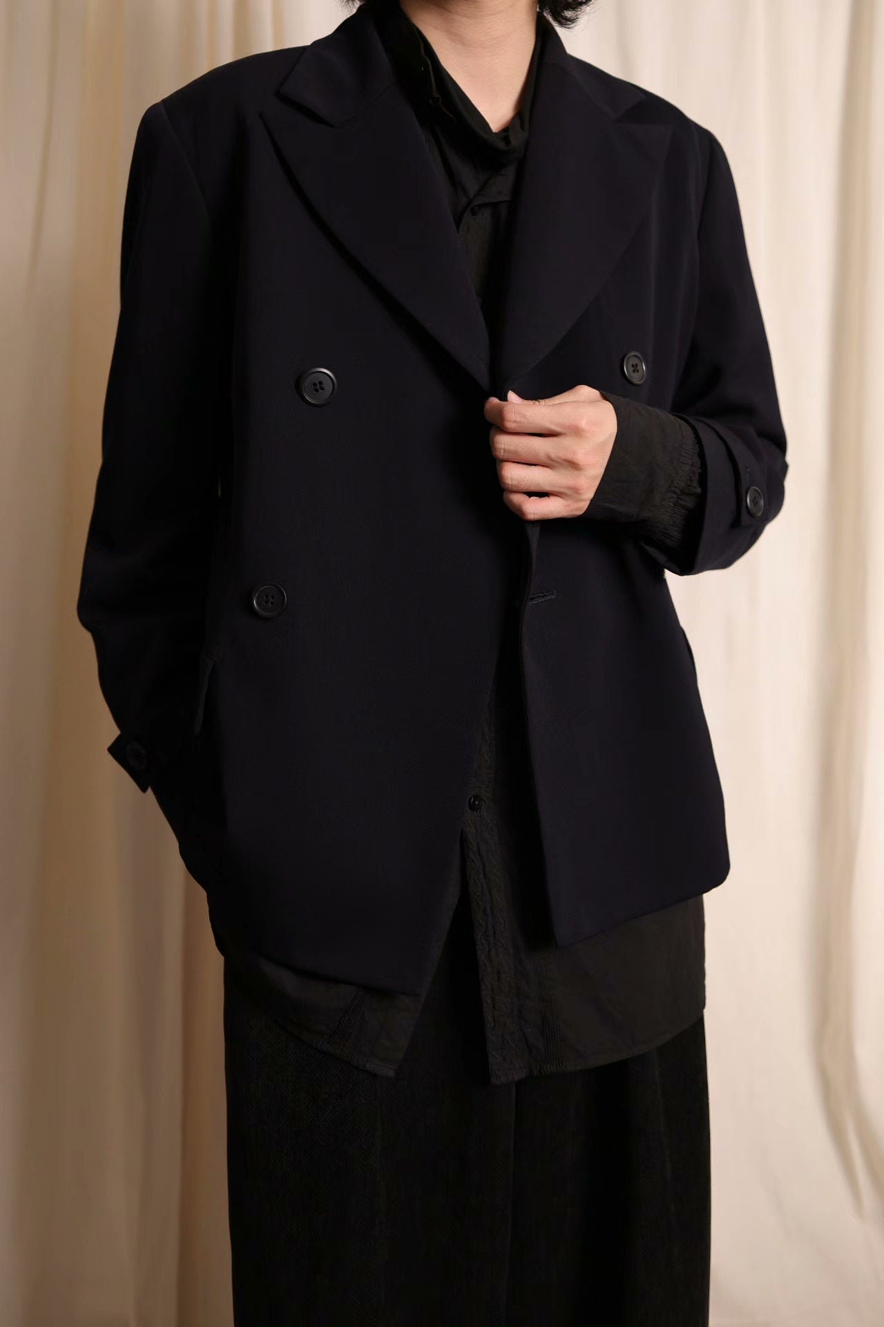 Y's by Yohji Yamamoto Wool Coat