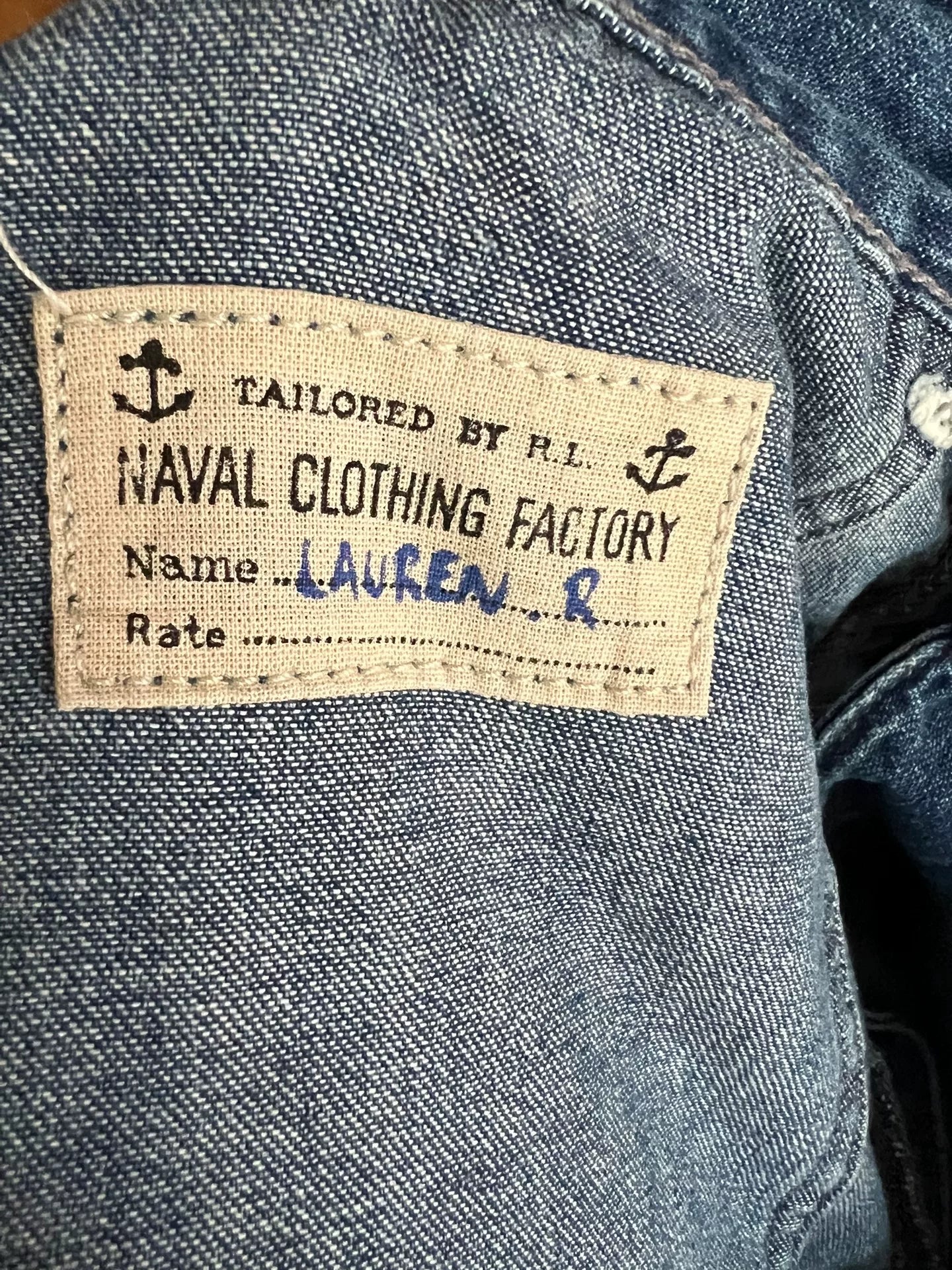 vintage distressed baggy denim pants