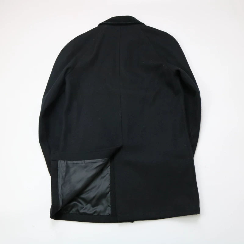 black denim by vanquish & fragment coat