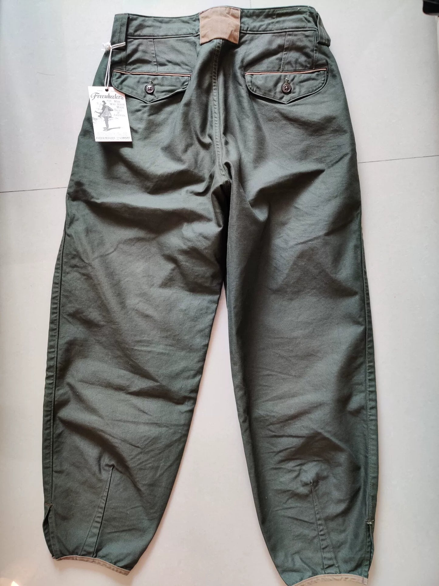 freewheelers mountain pants with tags