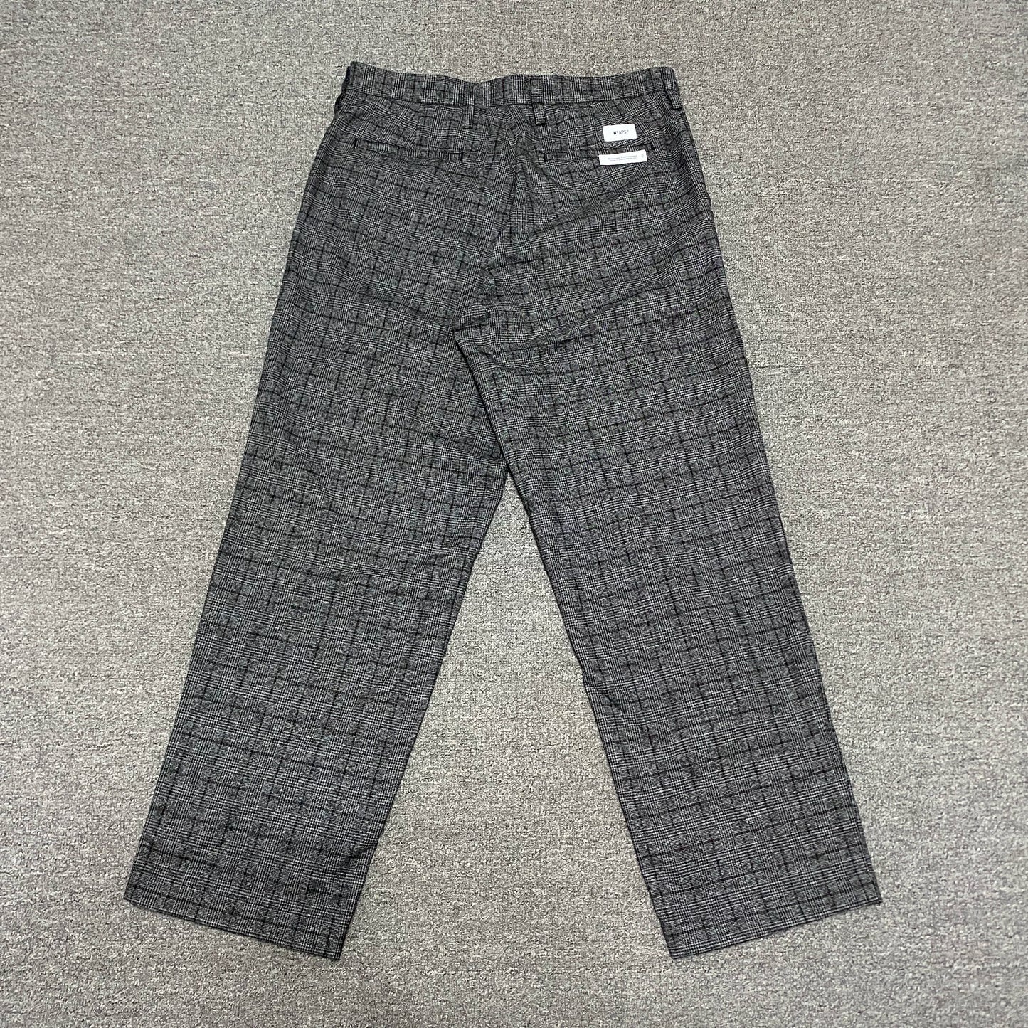 WTAPS 23AW Checked Casual Pants