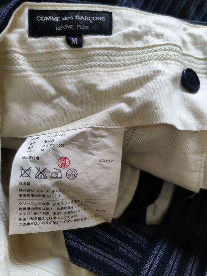 Comme des Garçons Striped Wool Pants