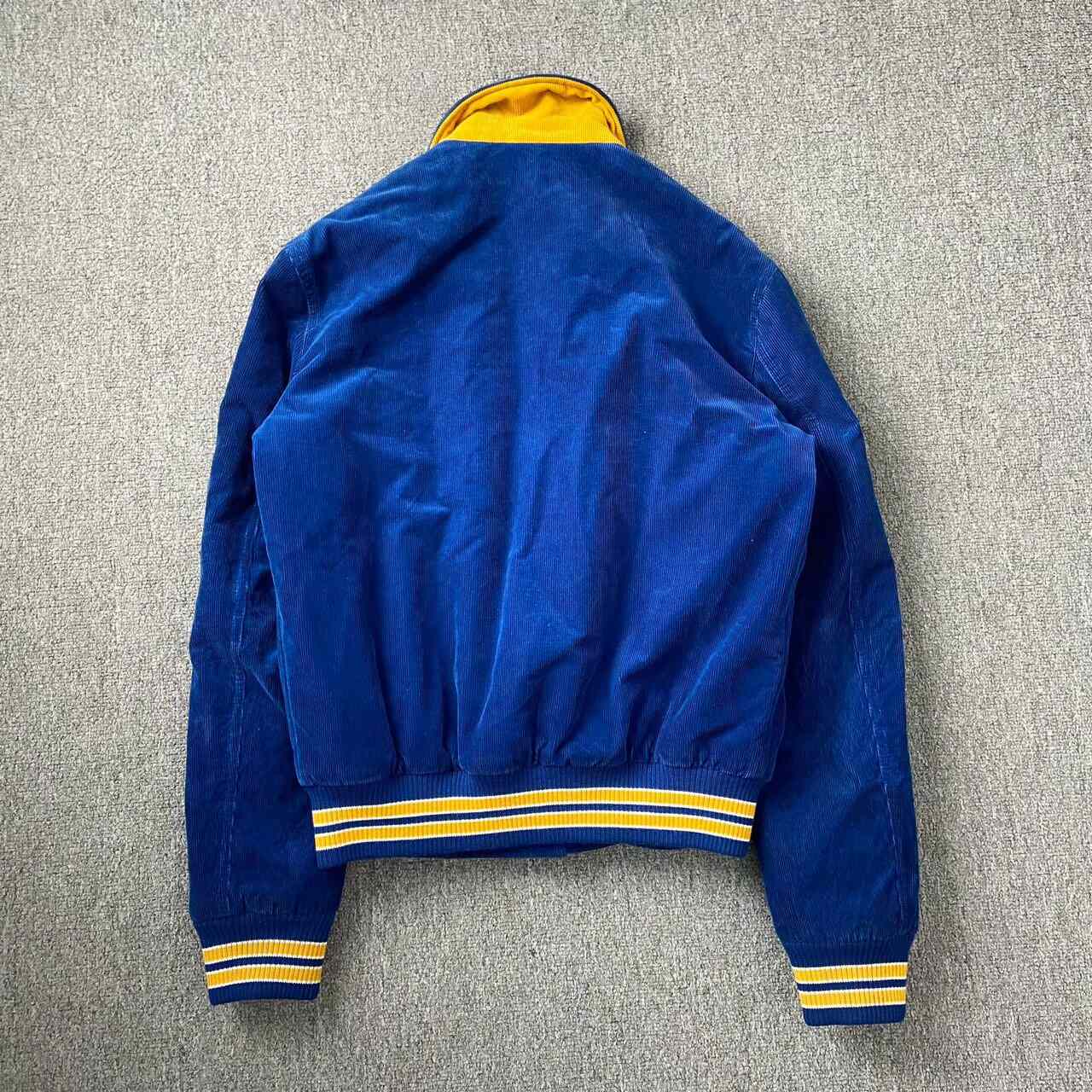 Saint Laurent Colorblock Corduroy Jacket