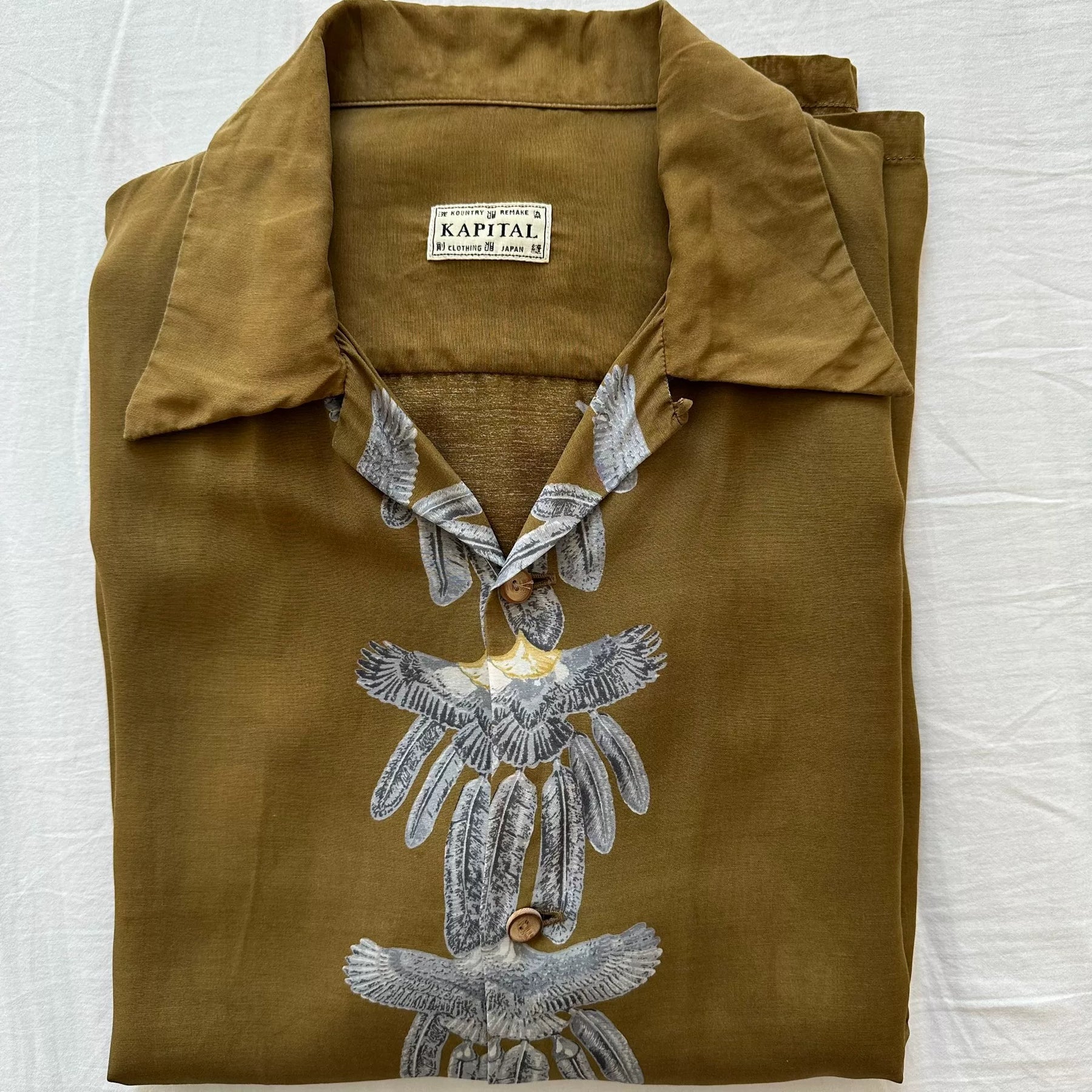 Kapital Eagle Feather Aloha Shirt