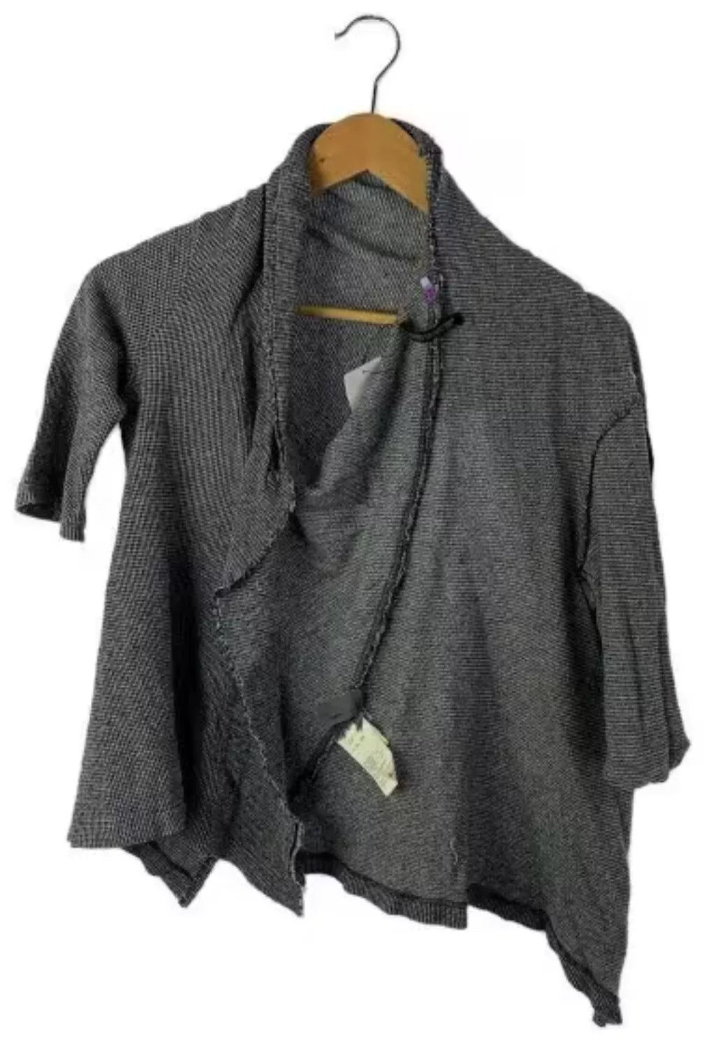 Yohji Yamamoto Lightweight Cardigan in Gray