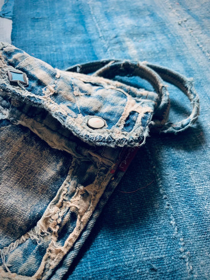 Kapital Denim Remake Card Pouch