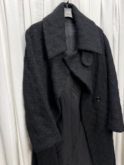 Yohji Yamamoto Mainline Chunky Wool Coat