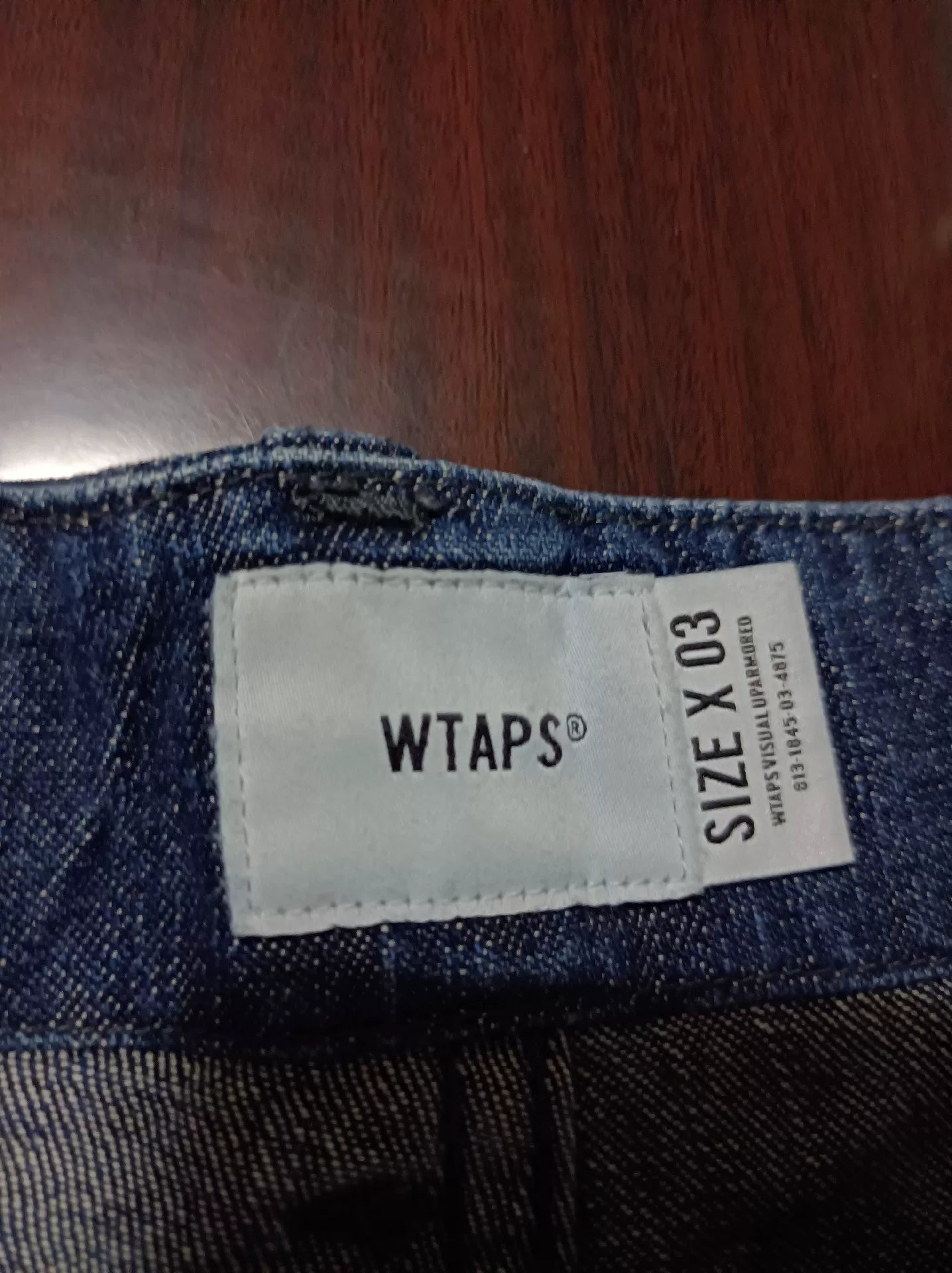 Wtaps 18ss Cargo Washed Denim Shorts