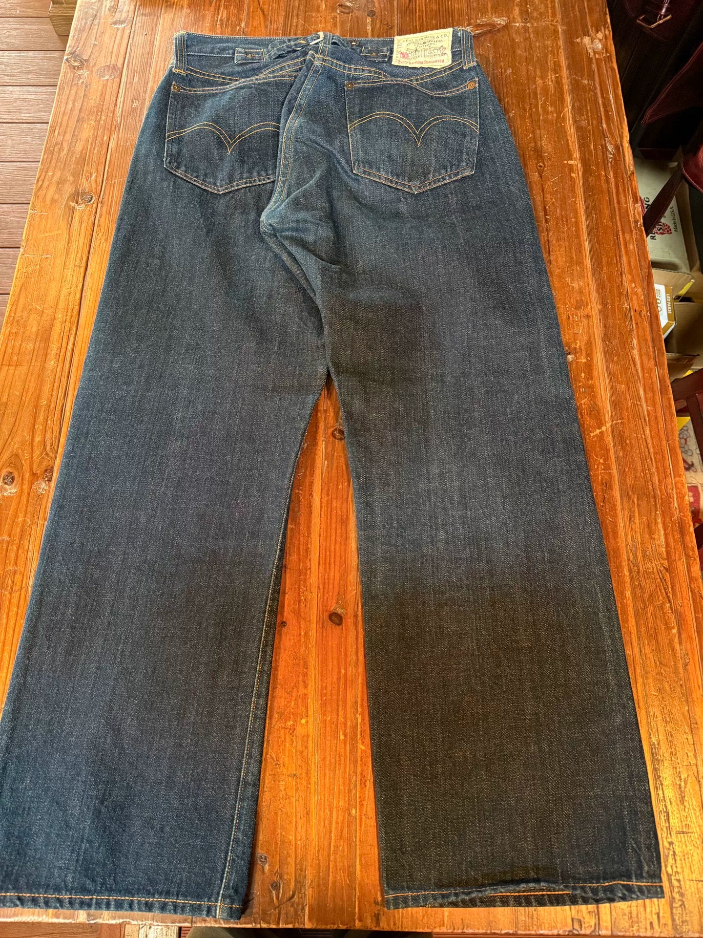 LVC 201 555 Factory Copper Button Selvedge