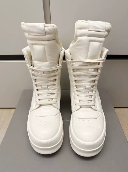 Rick Owens High-Top Thick Sole Runway