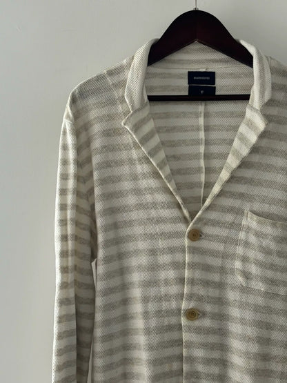 knit jacket by mihara yasuhiro