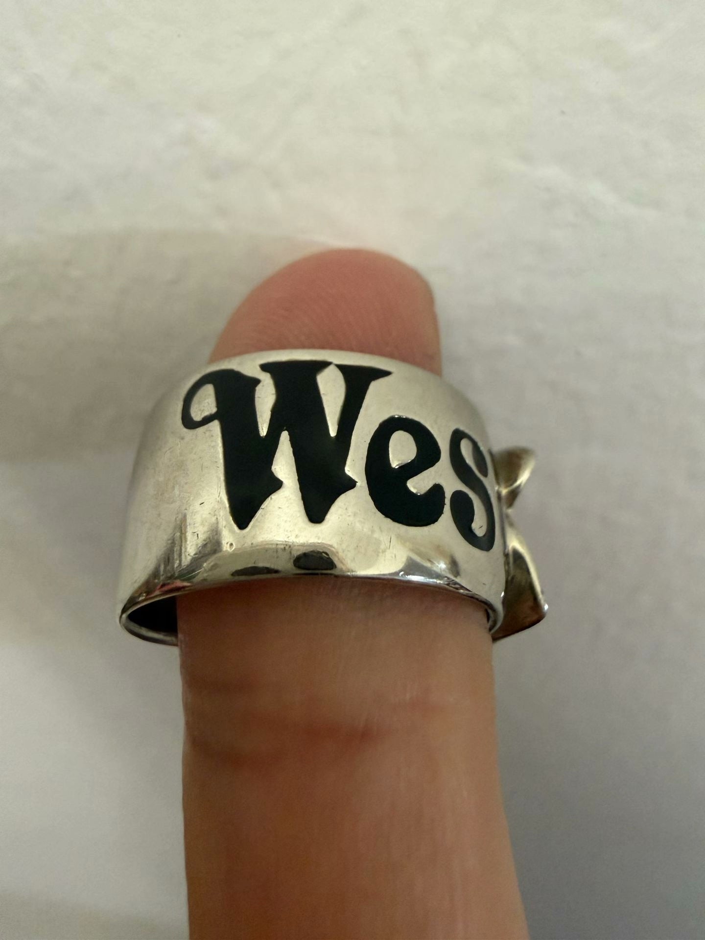 Vivienne Westwood Saturn Belt Buckle Ring