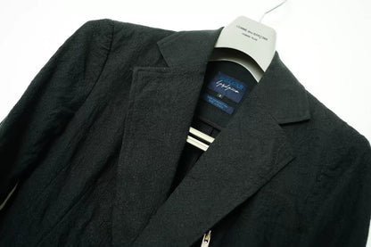 Yohji Yamamoto Jacquard Embroidered Blazer