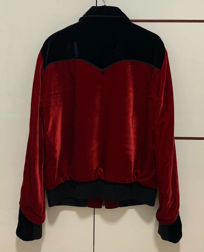 Saint Laurent SLP 16FW Runway Red Jacket