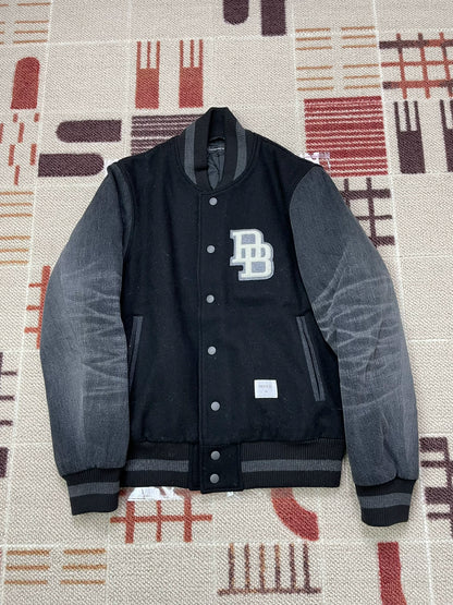 denim by vanquish fragment wool blend jacket