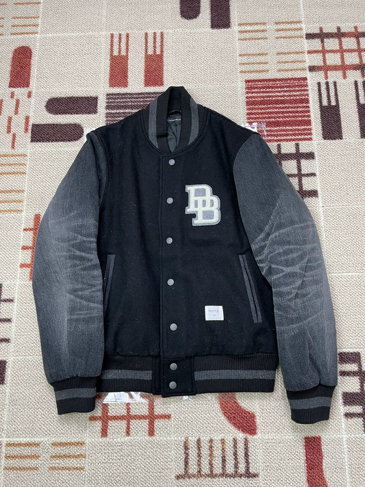 denim by vanquish fragment wool blend jacket