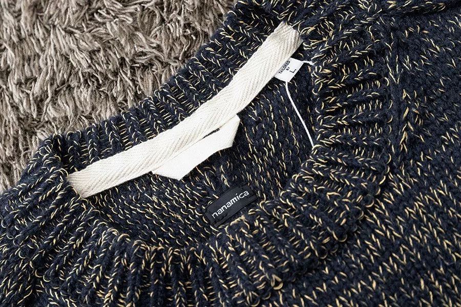 nanamica crew neck sweater for men