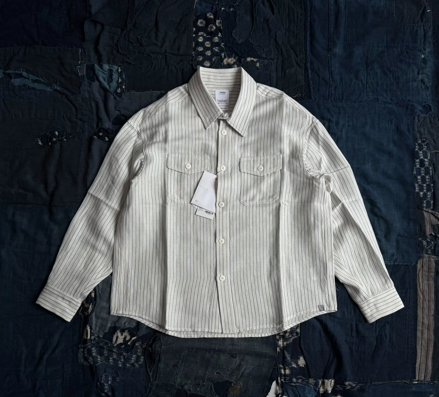 VISVIM 25AW Lumber Striped L/S Shirt