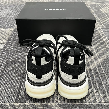 Chanel Black and White Panda Sneakers