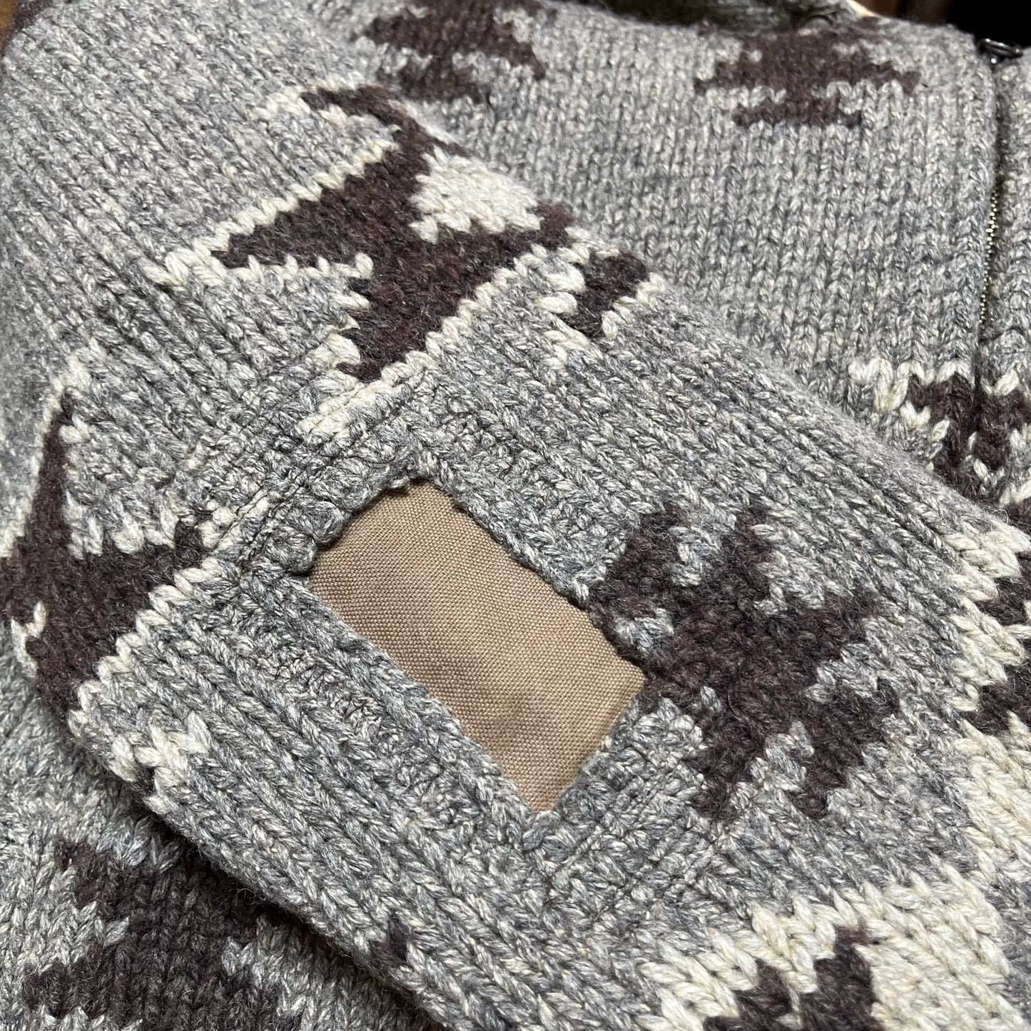 RRL Southwestern Sweater Jacket