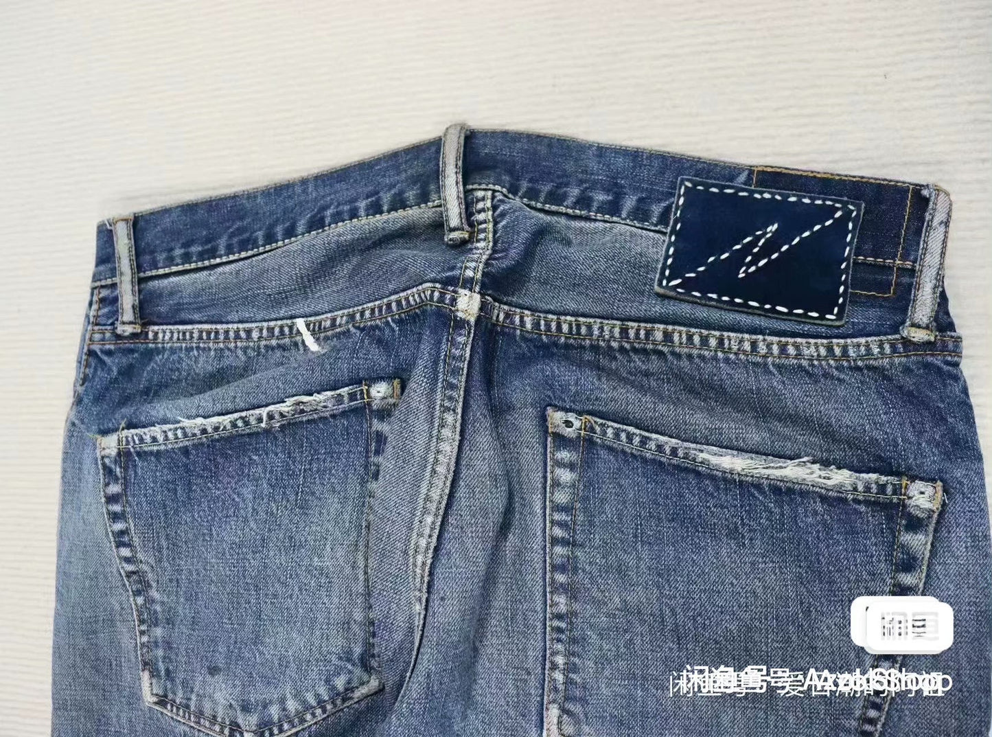 Visvim Dry4 Social Sculpture Denim
