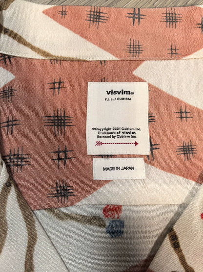 visvim silk hawaiian shirt with floral design