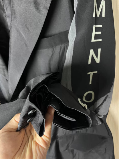 Yohji Yamamoto Black Suited Jacket