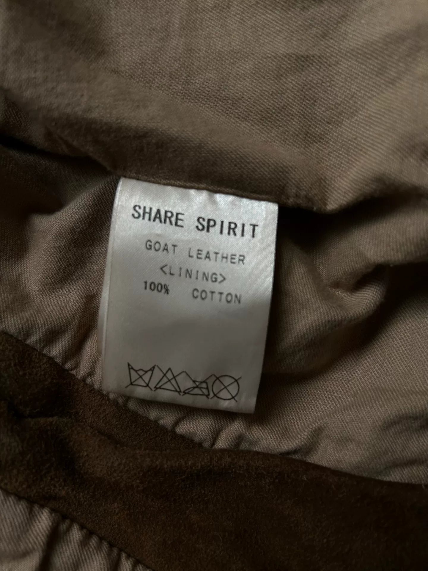 heavy embellished goat leather jacket