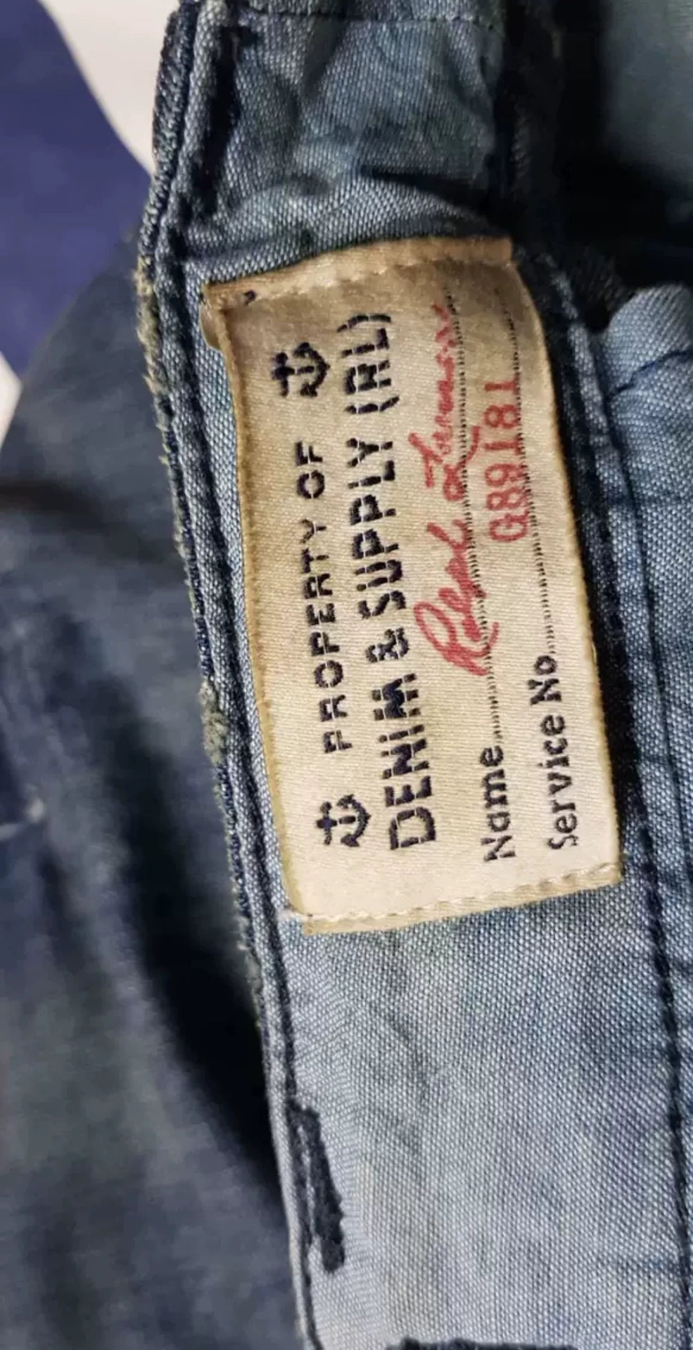 Ralph Lauren Distressed Denim Shorts