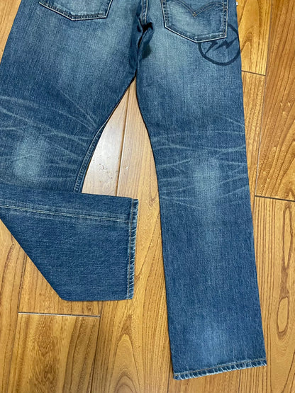 levis fenom disco distressed denim pants