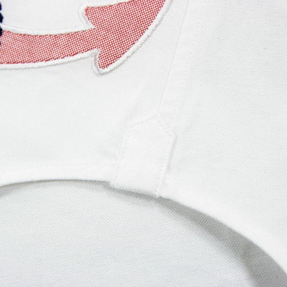 Thom Browne White Underwater Embroidery Shirt