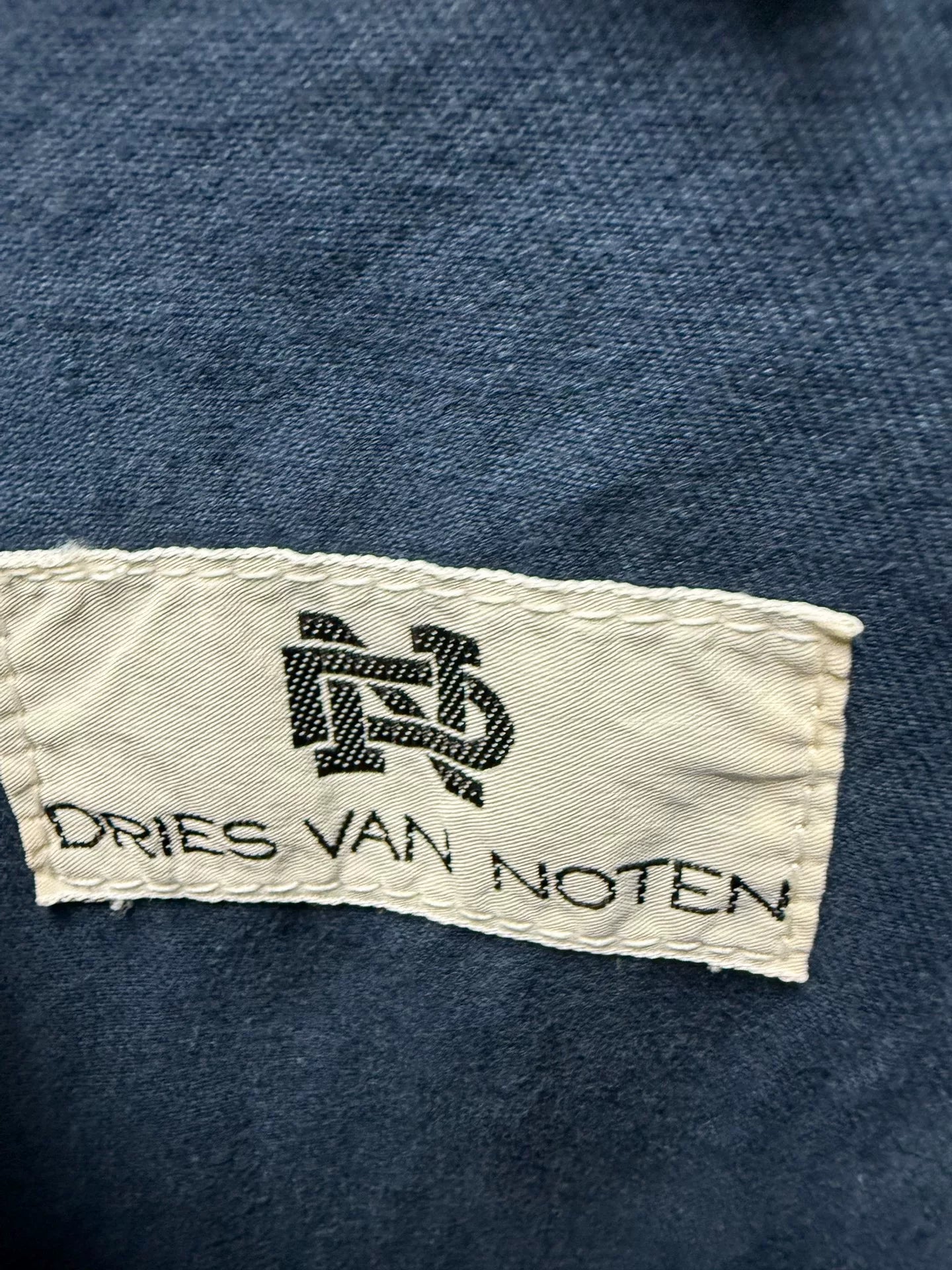 drapes van noten canvas oversized jacket