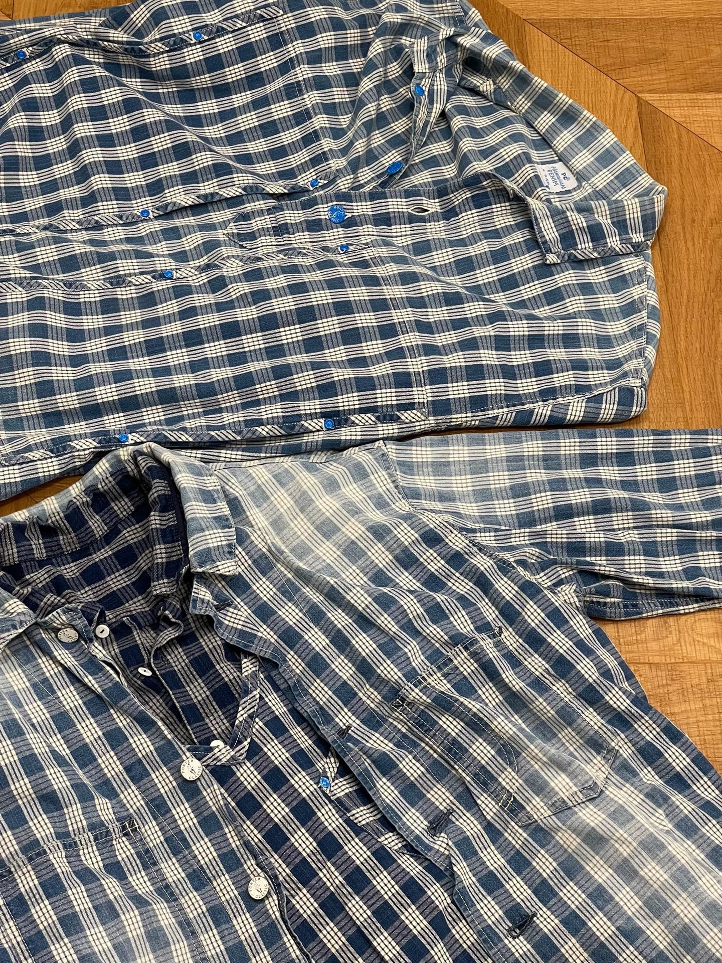 Porter Classic Indigo Check Work Jacket