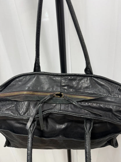 Yohji Yamamoto Leather Boston Bag