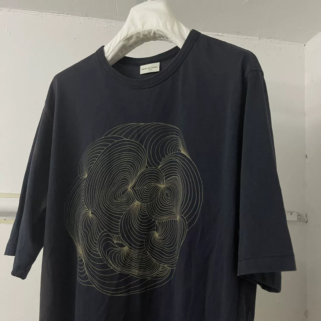 Dries Van Noten 18SS Ribbed Short Sleeve