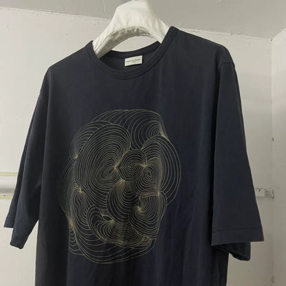 Dries Van Noten 18SS Ribbed Short Sleeve
