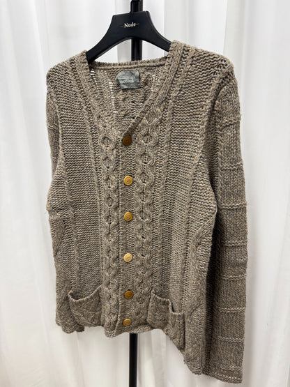 Takahiromiyashita The Soloist Thick Cable Knit Cardigan