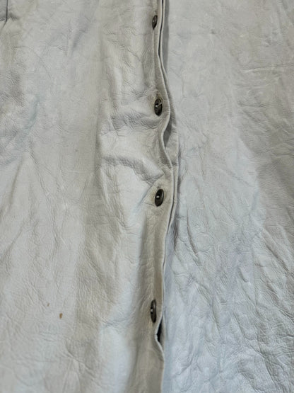 avant-garde leather shirt by Carpe Diem