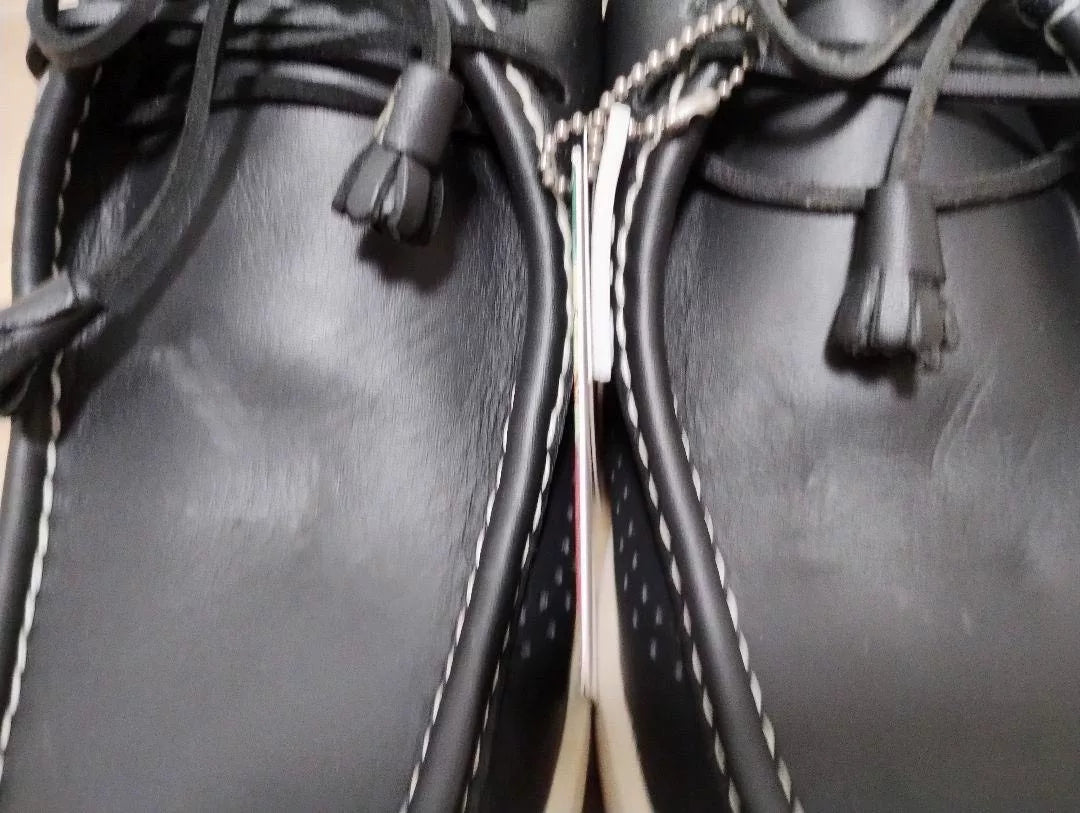 VISVIM POLKE Black US9.5 Deadstock