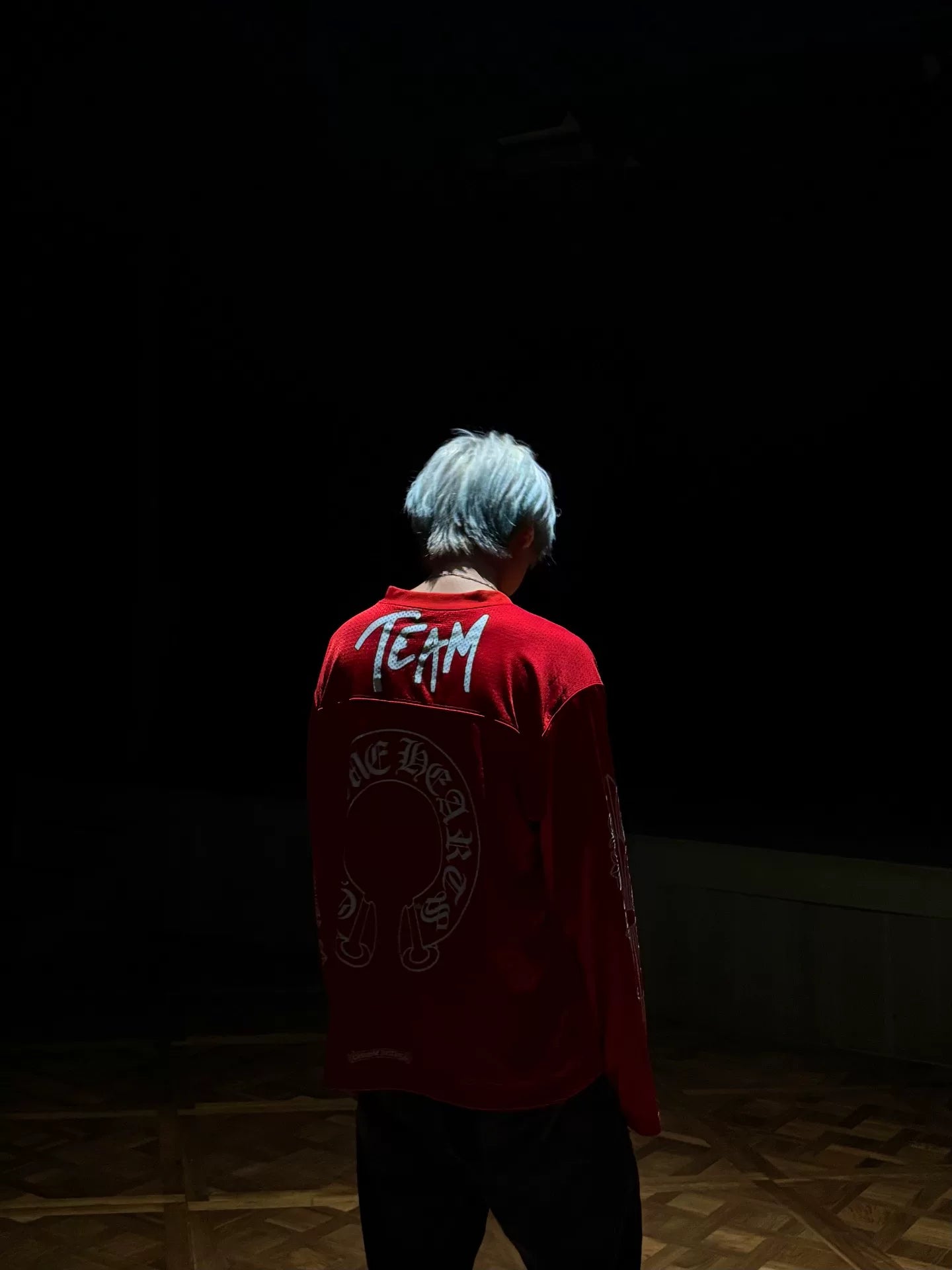 Chrome Hearts Red Graffiti Hockey Jersey
