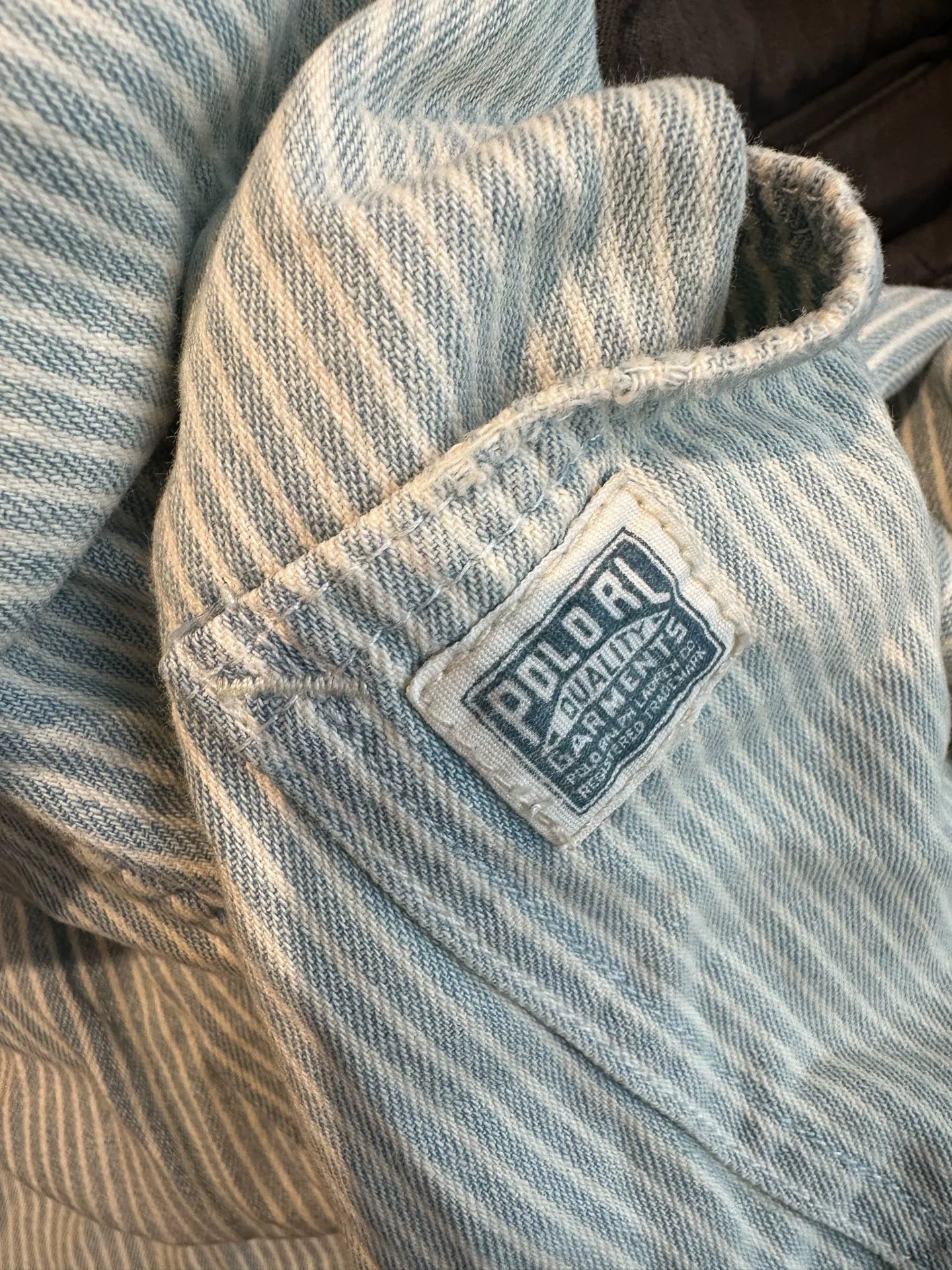 Ralph Lauren Railway Stripe Casual Pants