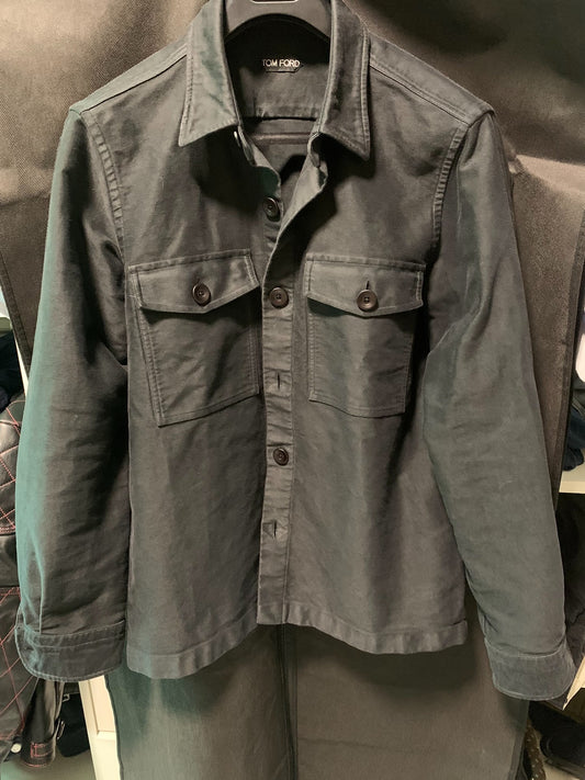 tom ford classic black jacket size 50