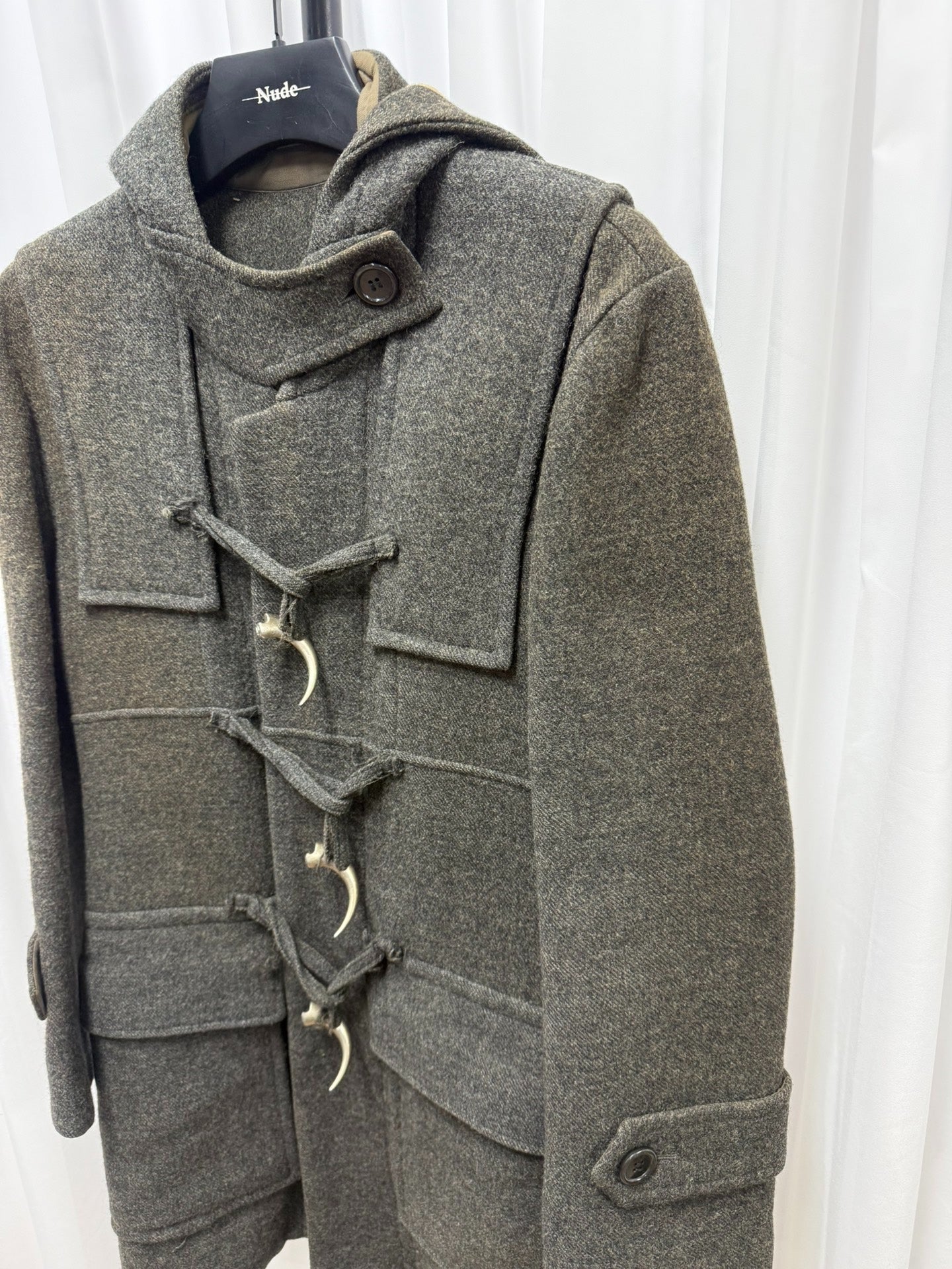 UNDERCOVER 97AW Metal Buckle Coat