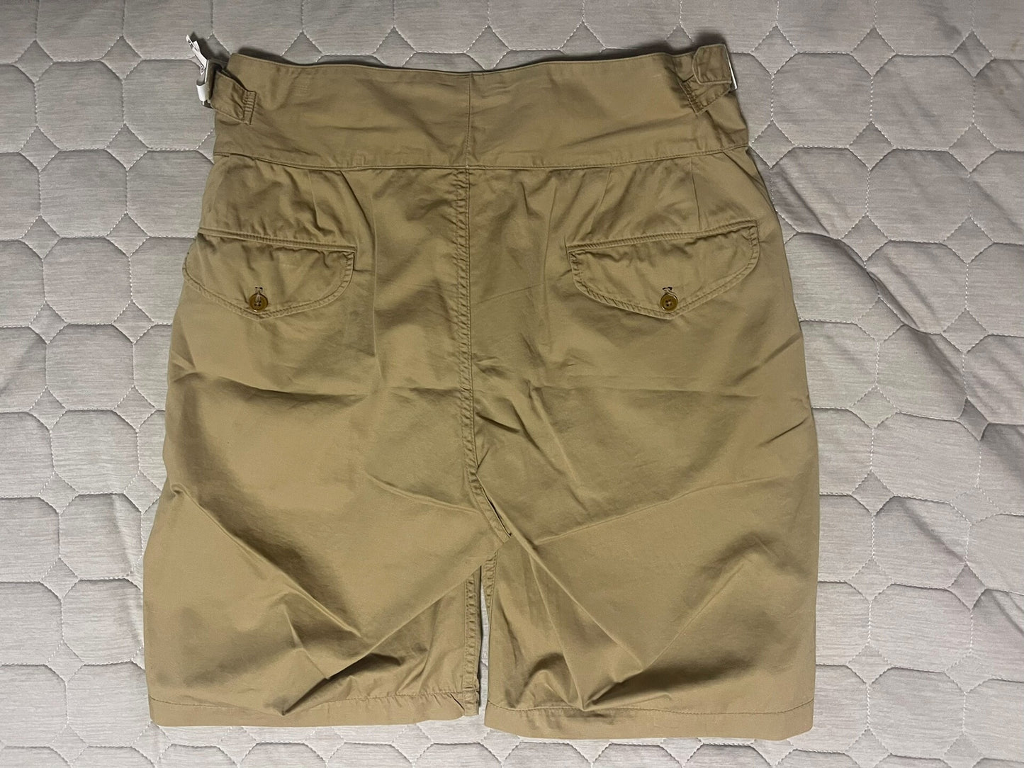 gurkha style khaki shorts