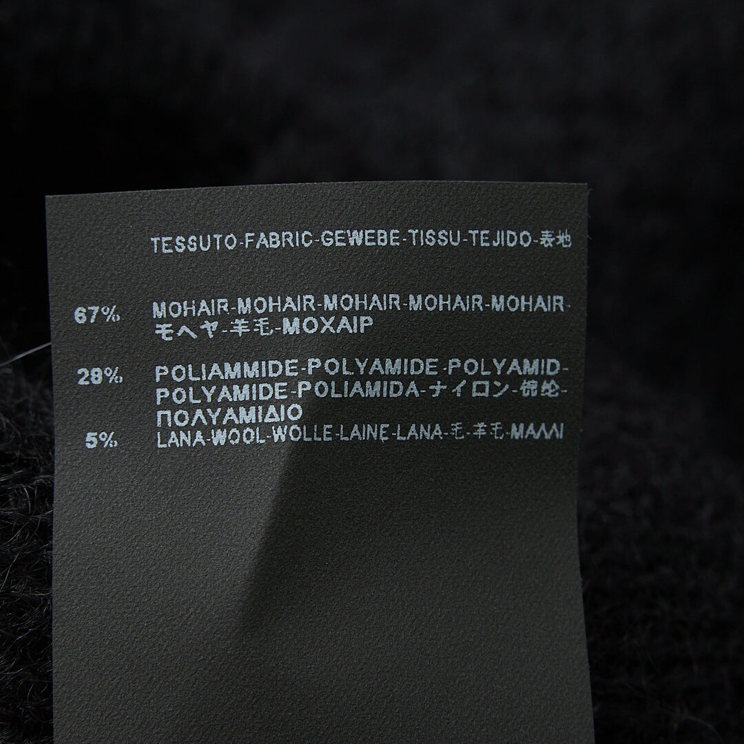 Saint Laurent Men's Black Crewneck Sweater