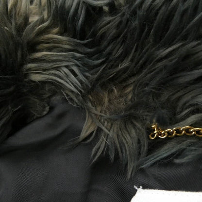 stylish dyed fur jacket by maison margiela