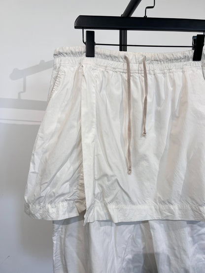 Rick Owens Drkshdw Drop-Crotch Mid-Length Shorts