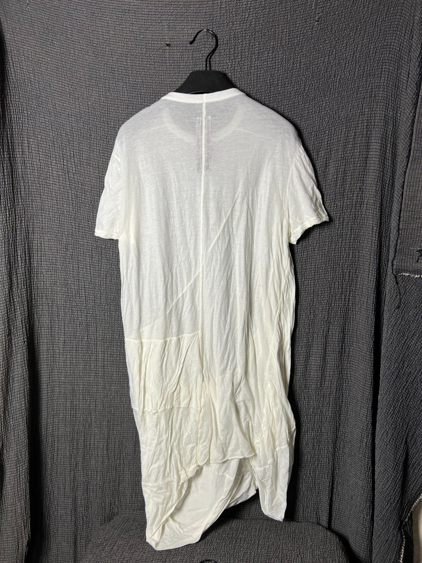 Rick Owens 17ss Spiral Twist Pleated T-shirt