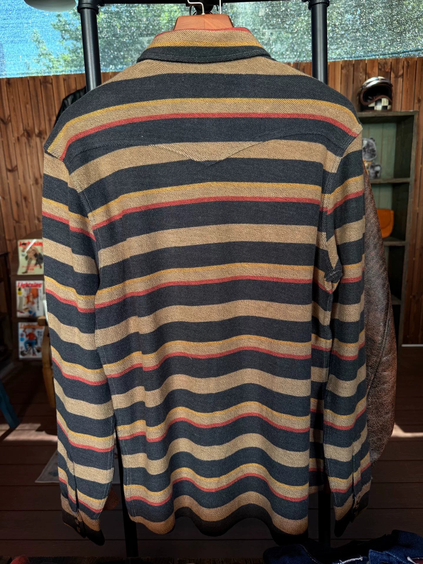RRL Striped Western Shirt